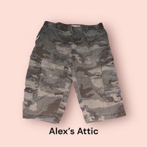 Cargo Supply Cargo Shorts Adult Mens Size 38 Camo Outdoor Shorts